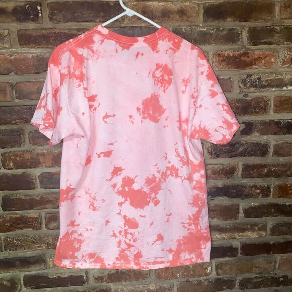 Hard Rock Atlantic City Custom Tie Dye Rainbow Graphic T-Shirt Size Large - Picture 5 of 5